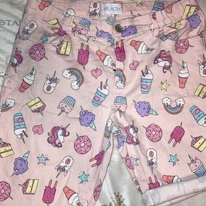 The children’s place, size 12 plus, light pink shorts